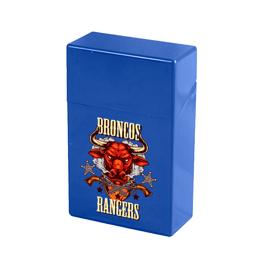 Plastic Cigarette Cases - Custom Patch