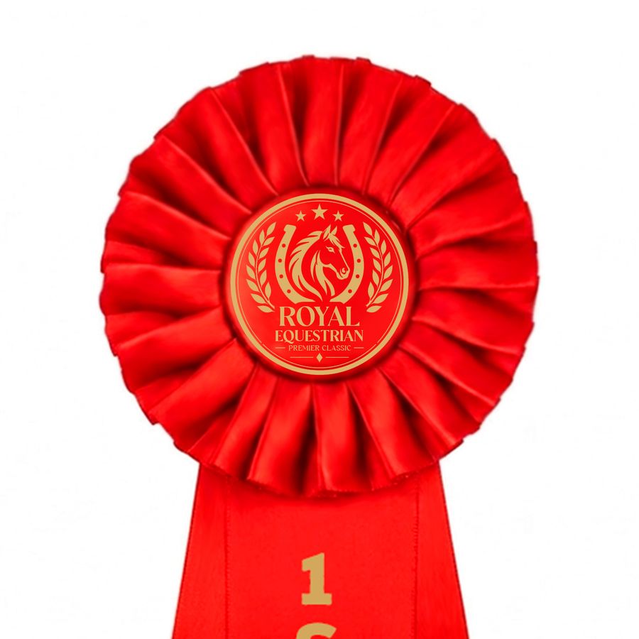 Gold Printing Rosette Buttons - Custom Patch
