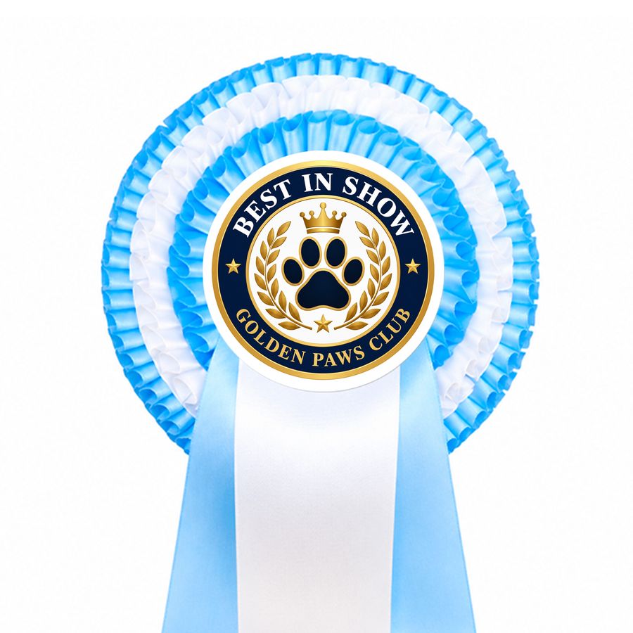 Giant Rosette Buttons - Custom Patch