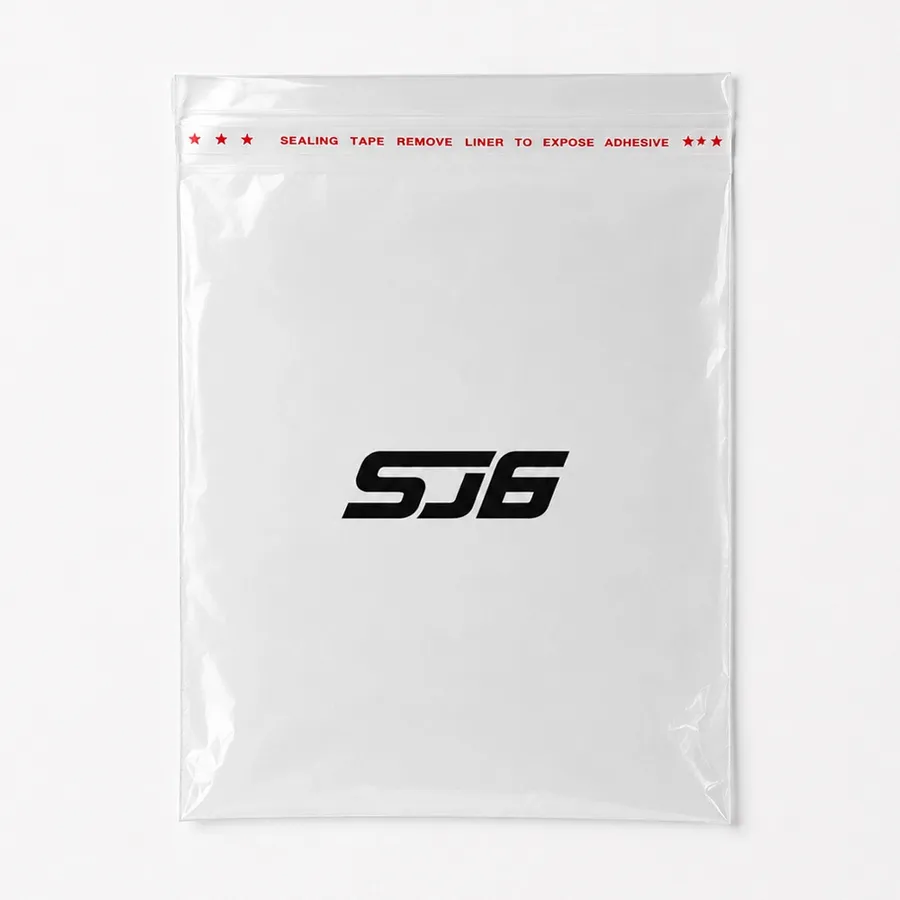 Resealable Clear Poly Bags - Custom Patch