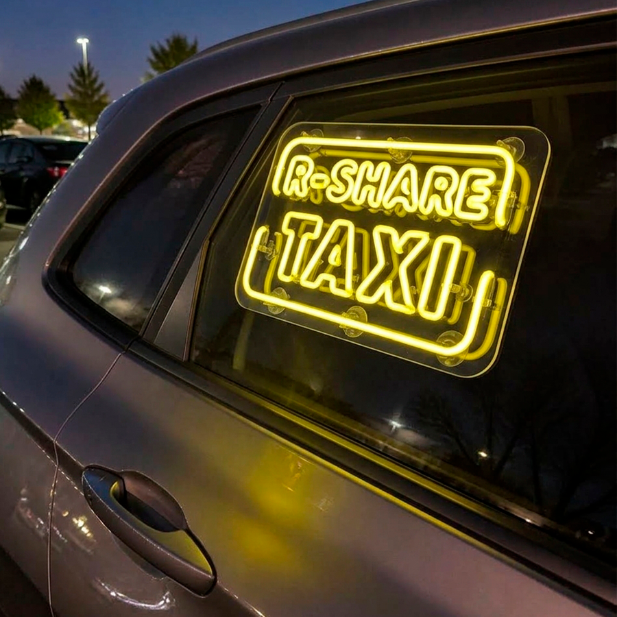 Illuminated Vehicle Signs - Custom Patch