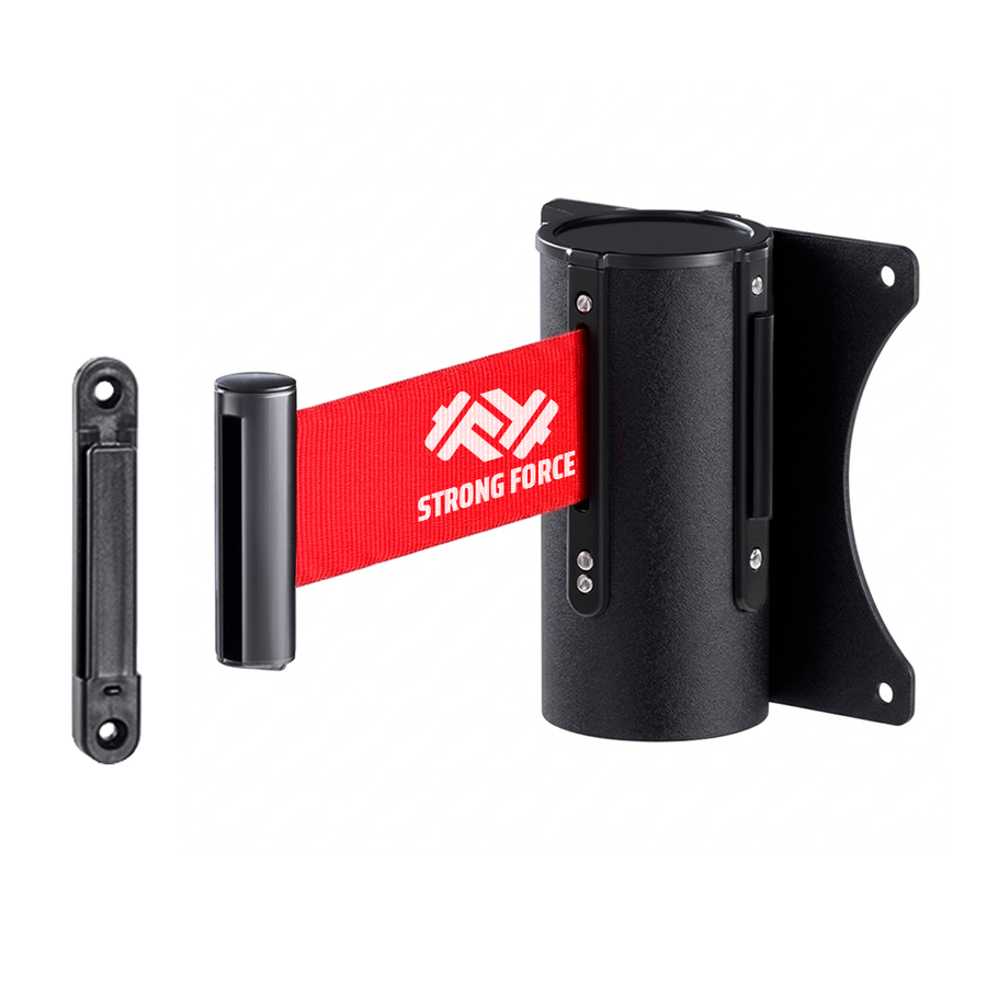Wall Mount Retractable Belts - Custom Patch