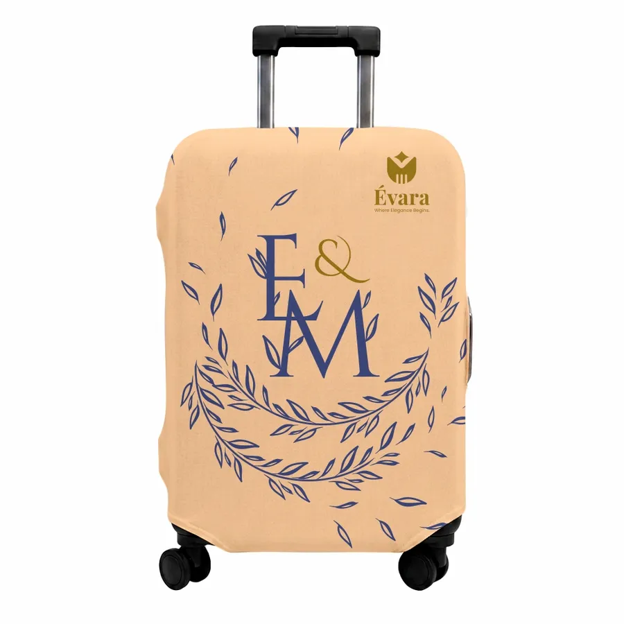 Wedding Luggage Covers - Custom Patch