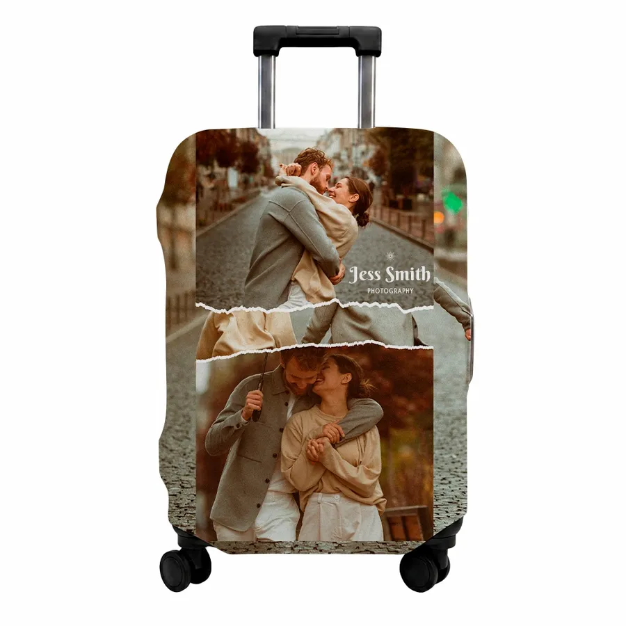 Photo Luggage Covers - Custom Patch