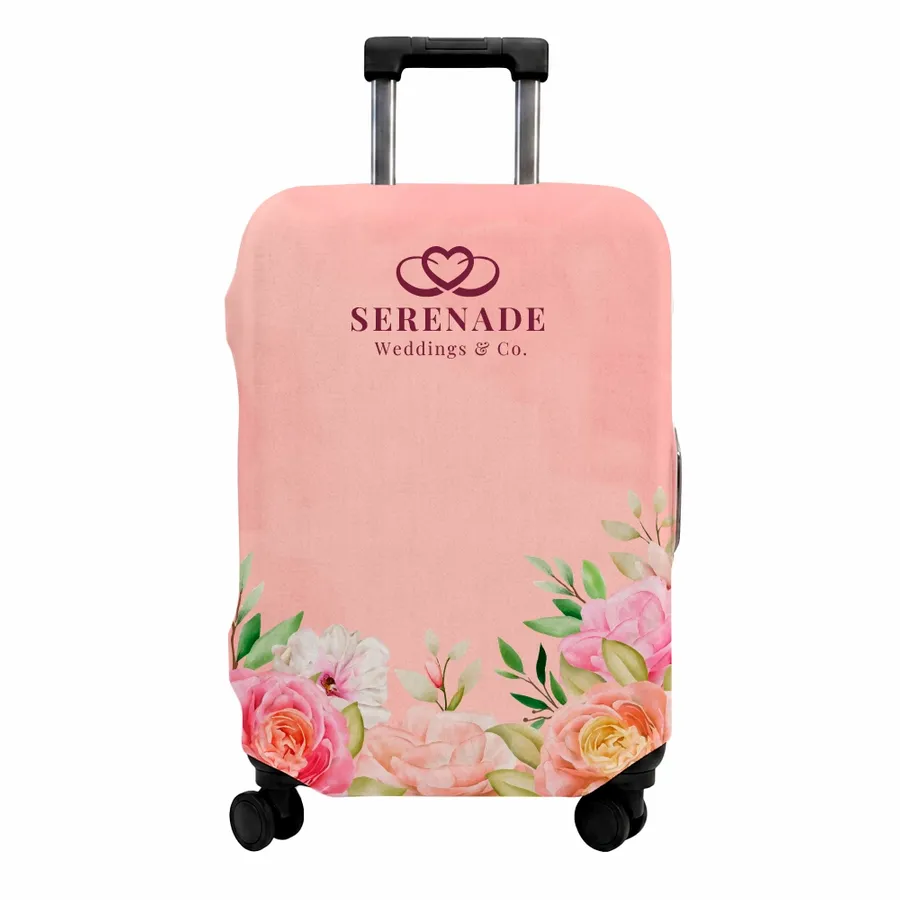 Wedding Luggage Covers - Custom Patch