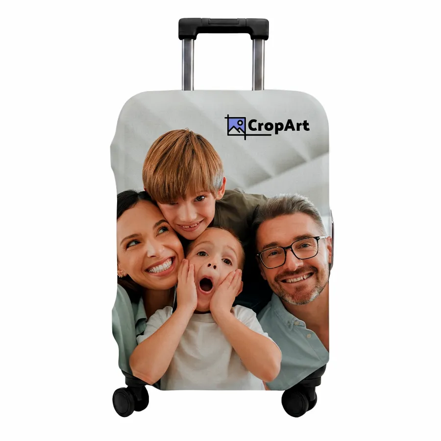 Photo Luggage Covers - Custom Patch