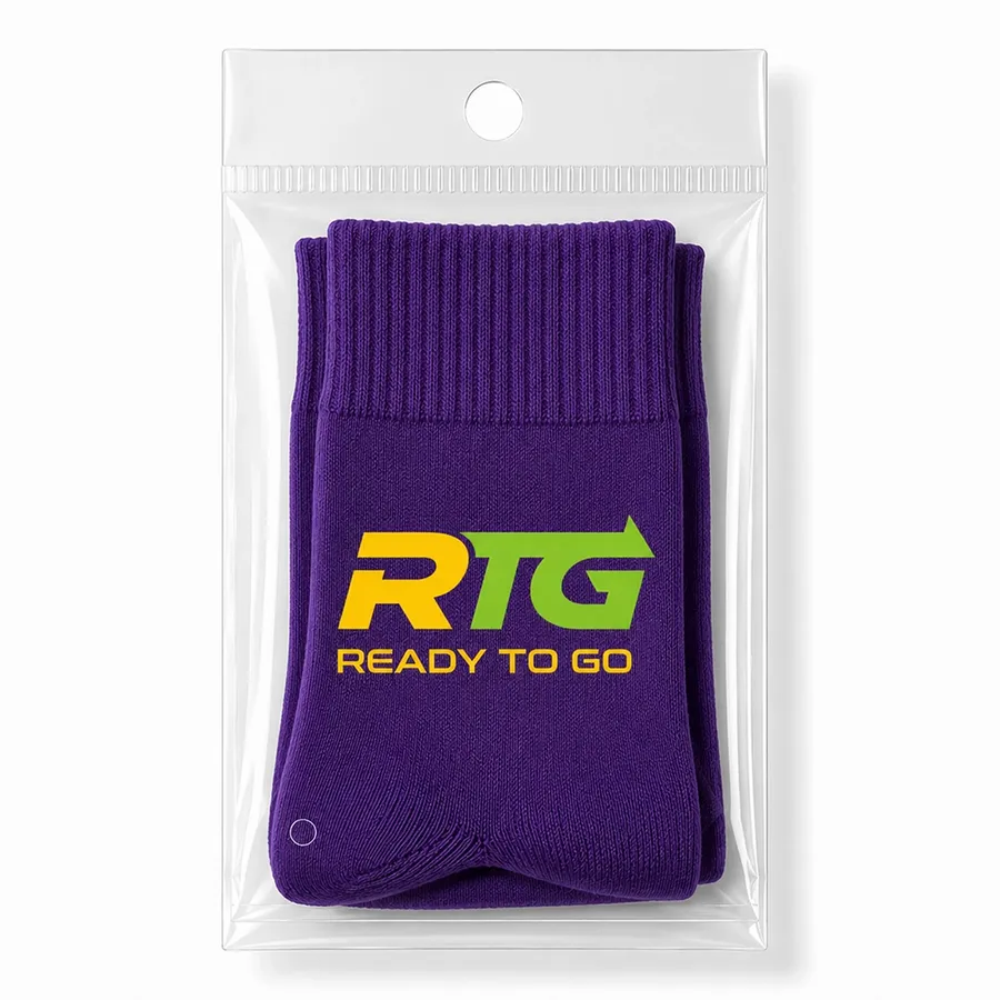 Header Bags with Round Hang Hole - Custom Patch