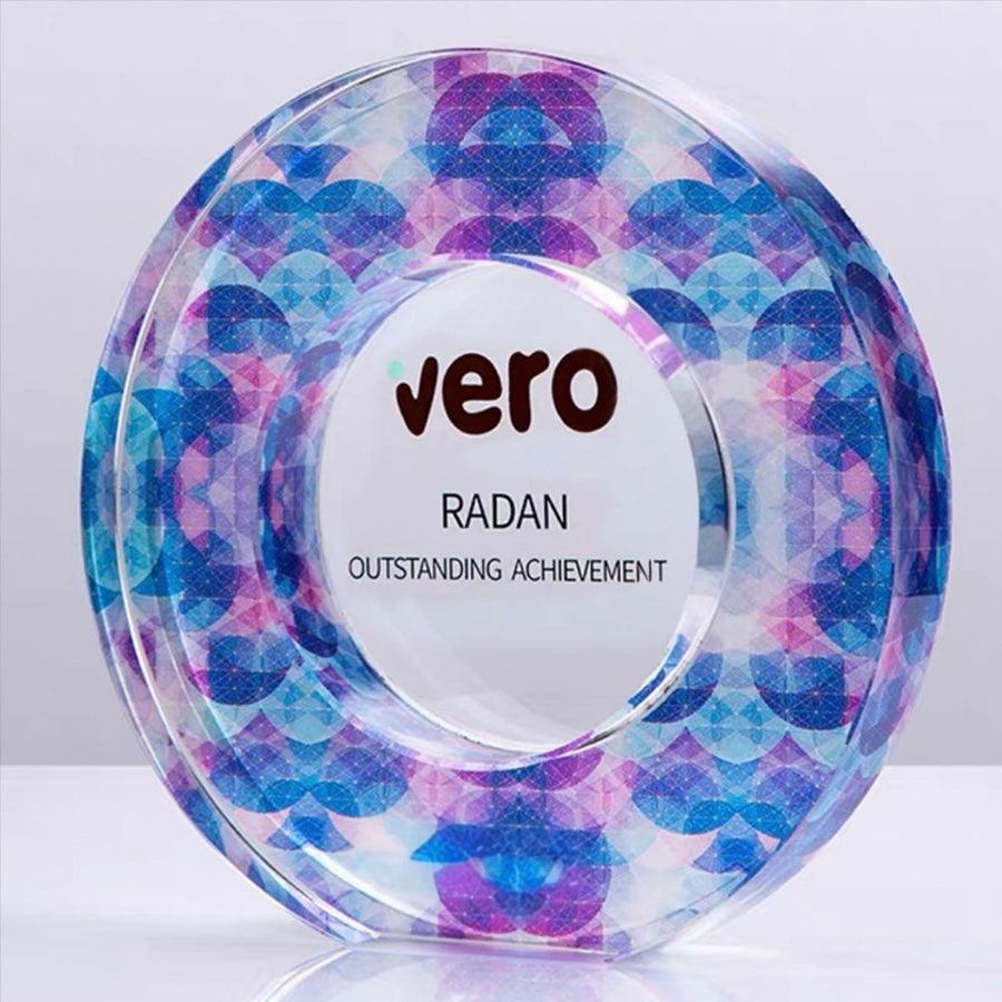 Colored Crystal Trophies - Custom Patch