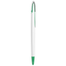 Blue White Retractable Blank Ball Pen Green