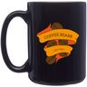 Smooth Ceramic Gloss Coffee Mug Black
