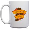 Smooth Ceramic Gloss Coffee Mug White