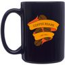 Smooth Ceramic Gloss Coffee Mug Cobalt Blue