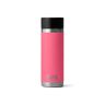 YETI Rambler 18 OZ Bottle w/ Hotshot Lid - Laser Engraved Tropical Pink