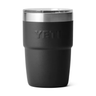 YETI Rambler 8 OZ Stackable Cup w/ MagSlider Lid - Laser Engraved Black