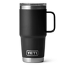 YETI® Rambler 20 OZ Travel Mug w/ Stronghold Lid Black