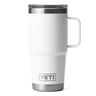 YETI® Rambler 20 OZ Travel Mug w/ Stronghold Lid White