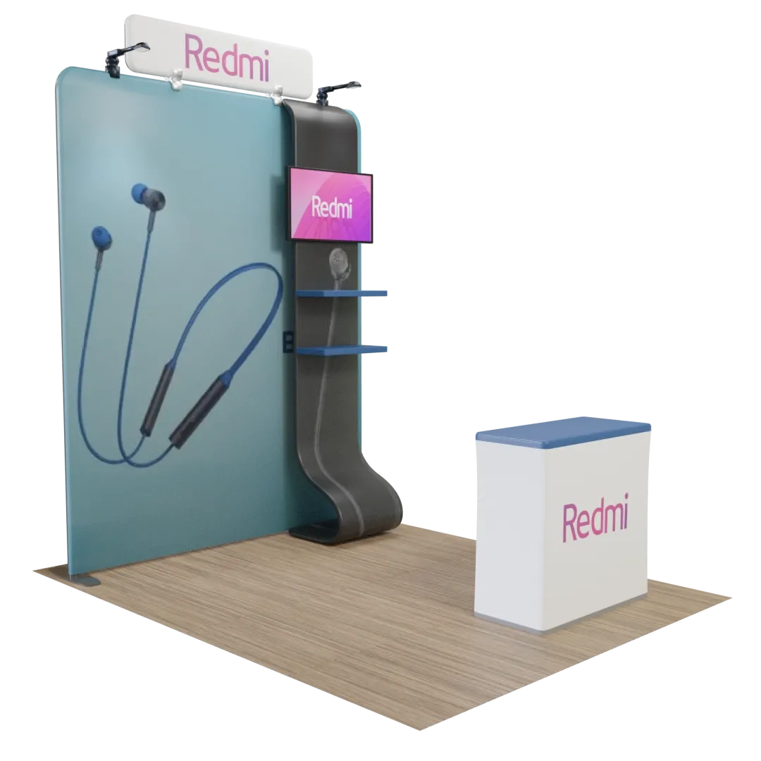 8' x 8' Straight Media Display - Custom Patch