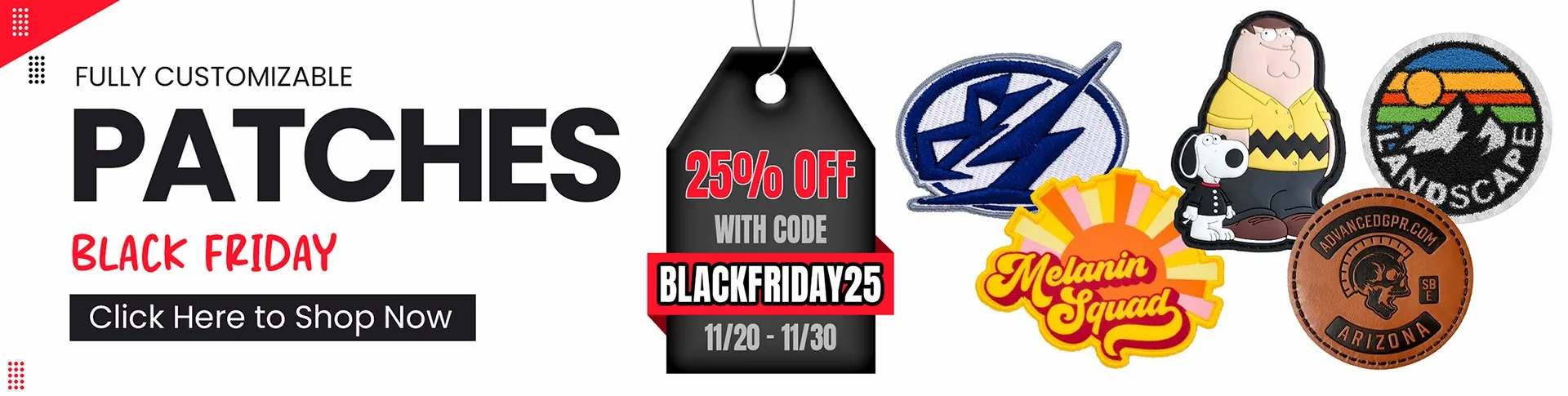 CustomPatch.Com OFFER